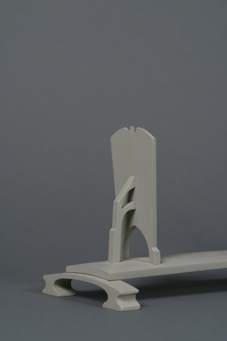 “The Too Good To Use Pointer,” circa 1985, “The Too Good To Use Pointer,” circa 1985, Stand 2009, Detail, Mixed